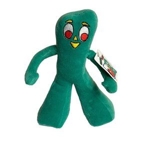 New Gumby Aurora Plush Stuffed Animals 2003 Plush Plushy Cartoon 9 Inch Toy